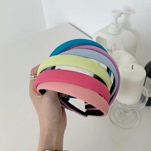 Pastel color Hair band pink/lilac/blue